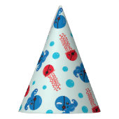 Pirate Octopus, Pirate Jellyfish, Zee Animals Feesthoedjes (Links)