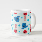 Pirate Octopus, Pirate Jellyfish, Zee Animals Grote Koffiekop (Voorkant rechts)