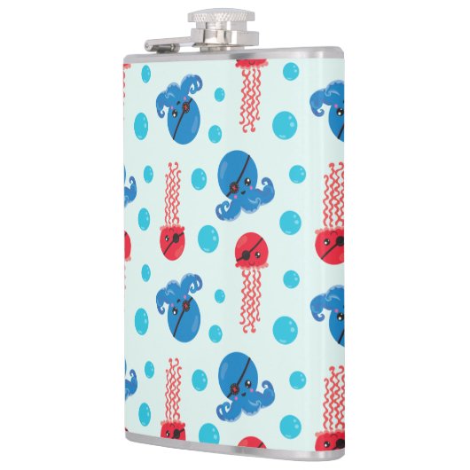 Pirate Octopus, Pirate Jellyfish, Zee Animals Heupfles (Links)