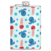 Pirate Octopus, Pirate Jellyfish, Zee Animals Heupfles (Voorkant)