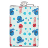 Pirate Octopus, Pirate Jellyfish, Zee Animals Heupfles (Achterkant)