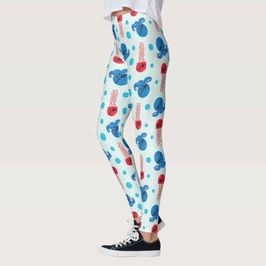 Pirate Octopus, Pirate Jellyfish, Zee Animals Leggings (Links)