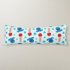 Pirate Octopus, Pirate Jellyfish, Zee Animals Lichaamskussen