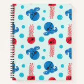 Pirate Octopus, Pirate Jellyfish, Zee Animals Notitieboek (Voorkant)