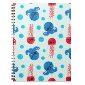 Pirate Octopus, Pirate Jellyfish, Zee Animals Notitieboek (Voorkant)