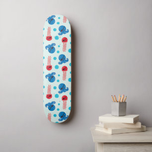 Pirate Octopus, Pirate Jellyfish, Zee Animals Persoonlijk Skateboard