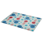 Pirate Octopus, Pirate Jellyfish, Zee Animals Snijplank (Hoek)