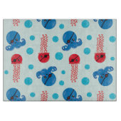 Pirate Octopus, Pirate Jellyfish, Zee Animals Snijplank (Voorkant)