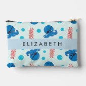 Pirate Octopus, Pirate Jellyfish, Zee, Jouw naam Etui (Achterkant)