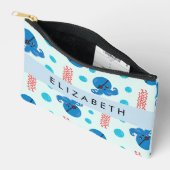 Pirate Octopus, Pirate Jellyfish, Zee, Jouw naam Etui (Open)