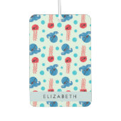 Pirate Octopus, Pirate Jellyfish, Zee, Jouw naam Luchtverfrisser (Voorkant)