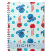 Pirate Octopus, Pirate Jellyfish, Zee, Jouw naam Notitieboek (Voorkant)
