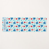 Pirate Octopus, Pirate Jellyfish, Zee, Jouw naam Yogamat (Voorkant (horizontaal))