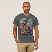 Pirate Octopus T-Shirt (Voorkant volledig)