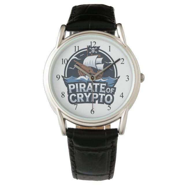 Pirate of Crypto Horloge (Voorkant)