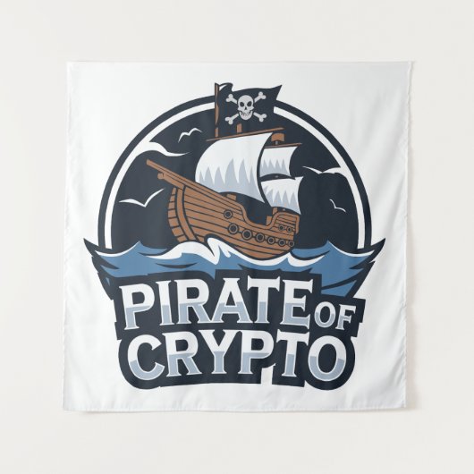 Pirate of Crypto Wandkleed (Voorkant)