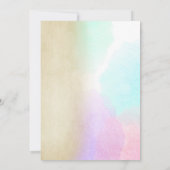 Pirate- of Mermaid-verjaardagsuitnodiging Siblings Kaart (Achterkant)