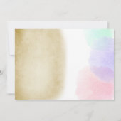 Pirate of Zeemeermin uitnodiging voor verjaardag B (Achterkant)