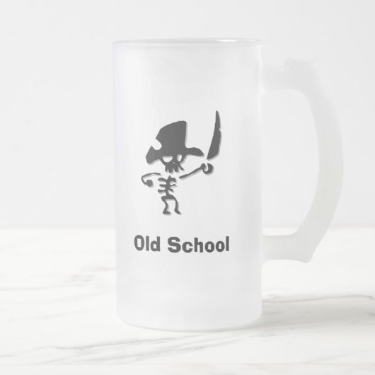 Pirate Old School Matglas Bierpul (Rechts)