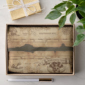 Pirate Old  Treasure Map Birthday Party Tissuepapier (Geschenk)