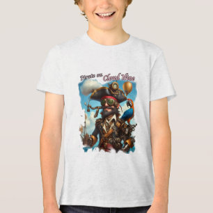 Pirate op Cloud 9 Tri-Blend Shirt