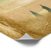 Pirate op schateiland poster (Hoek)