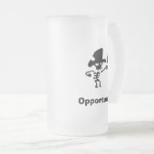 Pirate Opportunity Matglas Bierpul (Voorkant rechts)