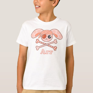 Pirate Orange Bunny Arr T-shirt