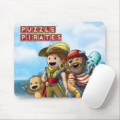 Pirate Pals Mousepad Muismat (Met muis)