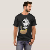 Pirate Panda Beer T-shirt (Voorkant volledig)