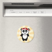 Pirate Panda Magnet (Insitu (Vaatwasser))