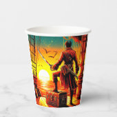 Pirate Papieren Bekers (Voorkant)
