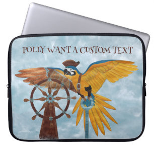 Pirate Parrot Laptop Sleeve