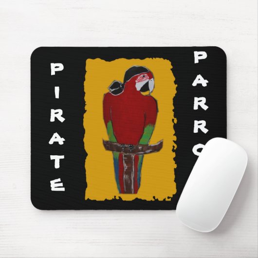 Pirate Parrot Muismat (Met muis)