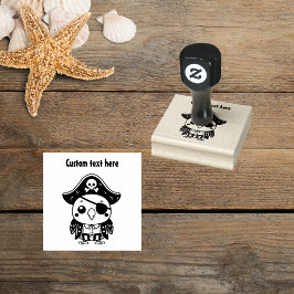 Pirate Parrot Rubberstempel