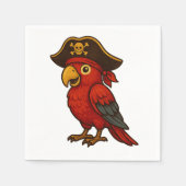 Pirate Parrot Servet (Voorkant)
