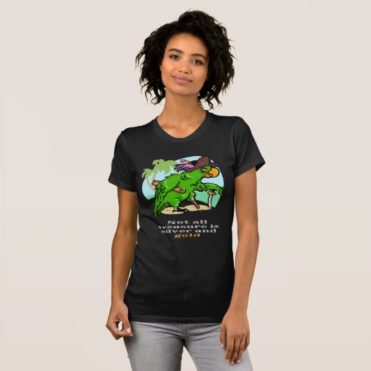 Pirate Parrot T-shirt (Voorkant volledig)