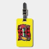 Pirate Parrots Bagagelabel (Voorkant verticaal)