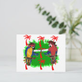PIRATE PARROTS BRIEFKAART (Staand voorkant)