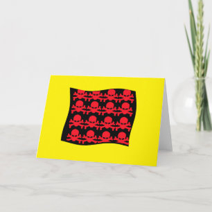 PIRATE PARROTS FEESTDAGEN KAART