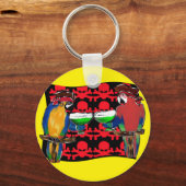 Pirate Parrots Sleutelhanger (Voorkant)