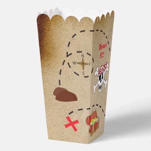 Pirate Party Bedankdoosjes (Achterkant)