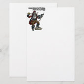 Pirate Party Briefpapier (Voorkant / Achterkant)