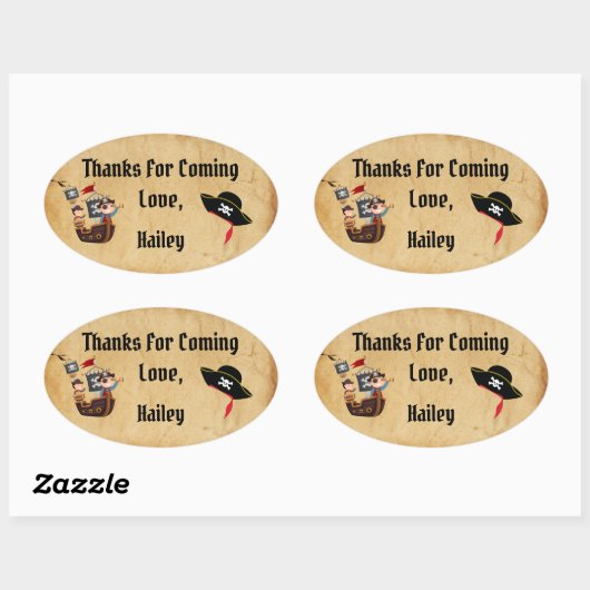 Pirate Party Dank u Sticker (Vel)