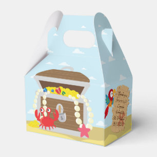 Pirate Party Favor Box Bedankdoosjes