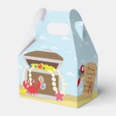 Pirate Party Favor Box Bedankdoosjes (Voorkant Zijde)