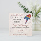 Pirate Party Invitation Kaart (Staand voorkant)