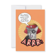 Pirate Party Invitation