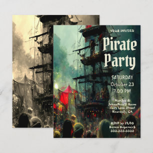 Pirate Party Kaart