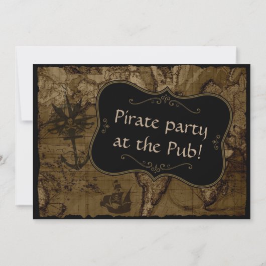Pirate Party Kaart (Voorkant)